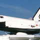 Any similarities between the Buran and the American Space Shuttle are probably the result of Russian spycraft. (Wikipedia/Master Sgt. Dave Casey)